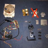 Stock ricambi forno a microonde Electroline