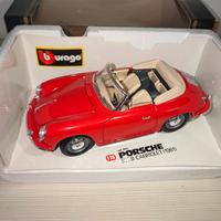 Porsche 356 B Cabriolet 1961 Burago Bburago 