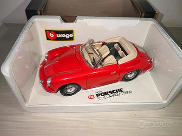 Porsche 356 B Cabriolet 1961 Burago Bburago 