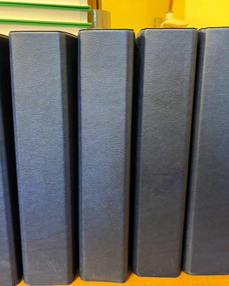 raccoglitori SANREMO 2000 blu quattro anelli