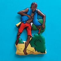 Figurina plasteco formaggino Mio anni '70 RARA