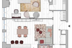 Rivoli bilocale arredato e ristrutturato