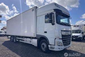 Daf XF 530 cella frigo 9.60 e sponda 2020 E6