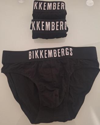 3 slip bikkembergs uomo nuovi con scatola