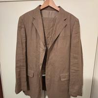 Completo giacca + pantalone in lino