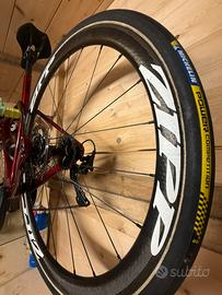 Ruote bici corsa ZIPP 202 disk  firecrest tubolari