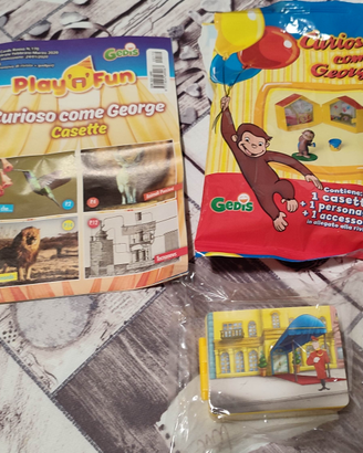 Bustina Curioso come George casetta