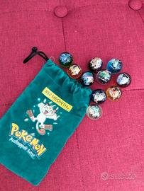 Biglie Pokémon della giochi preziosi anni 1999