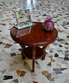Intarsio a scudo- Tavolino deco