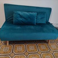 divano 2 posti color Ottanio