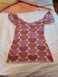 maglietta Denny rose cuori