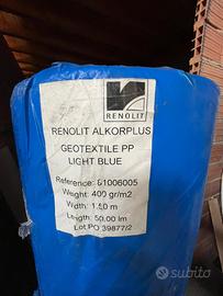 Rotoli di geotessile Renolit Alkorplus €270 l’uno