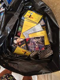 stock di più di mille pezzi CD Musicassette, Video