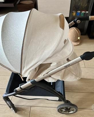 Trio electa  inglesina  con tessuti di cotone