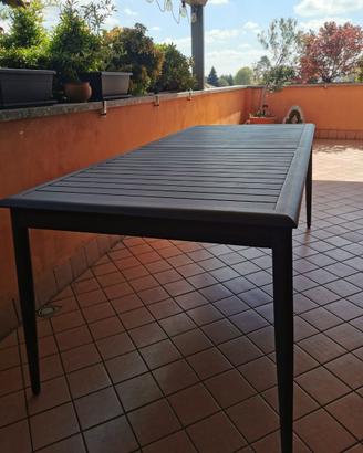 Tavolo da Esterno in alluminio alungabile