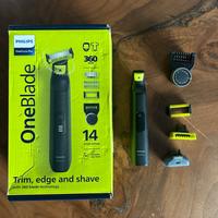 Philips OneBlade Pro 360 Rasoio, Regolabarba