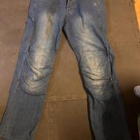 Jeans moto OJ blu taglia 48 con protezioni