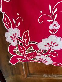 Runner vintage ricamo a intaglio