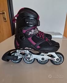 Pattini in linea OXELO misura regolabile 34-37