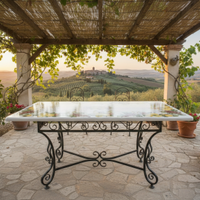 TAVOLO IN PIETRA LAVICA MIS. 200X100 CM. IN ITALIA