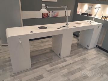 Tavolo unghie doppia postazione