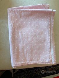 Set lenzuolini per carrozzina e culla