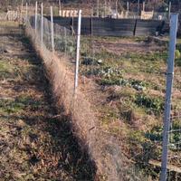 Reti zincate con pali