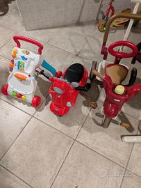 triciclo vespa e primi passi