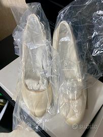 Scarpe sposa In Thulle by Melluso – Bianco – n.36