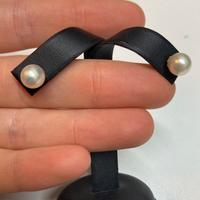 Orecchini di perla e oro 18kt