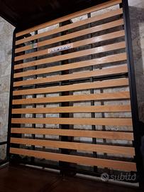 rete matrimoniale Adriana con doghe