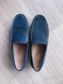 Mocassini blu uomo Geox