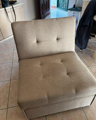 Poltrona letto-pouff