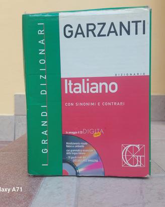 DIZIONARIO GARZANTI ITALIANO  SINONIMI E CONTRARI 