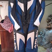 tuta in pelle divisibile arleness taglia 50