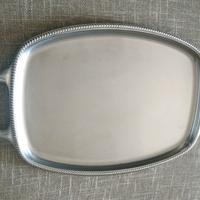 Vassoio Metallurgica Motta Acciaio Inox