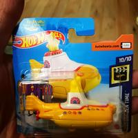 Yellow Submarine Beatles Hot Wheels Mattel nuovo