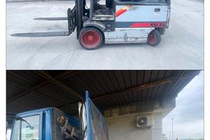 CAMION INVECO CON GRU E MULETTO