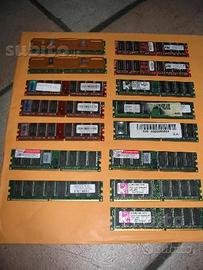 Varie memorie ram DDR/DDR2