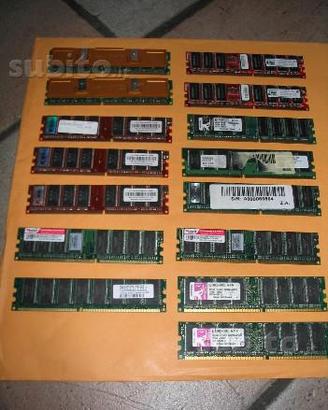 Varie memorie ram DDR/DDR2