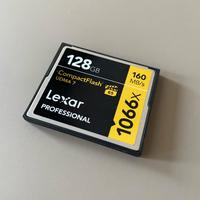 Scheda CompactFlash Lexar 128GB