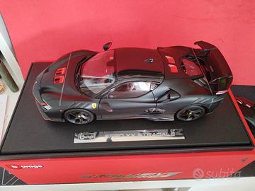 FERRARI SF90 XX STRADALE MATT BLACK LIMITED E1:18 