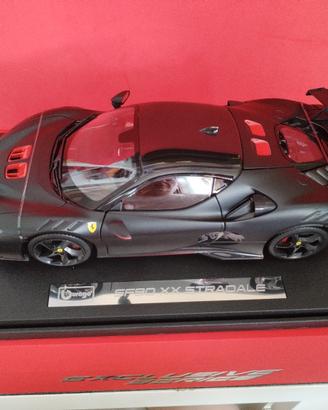 FERRARI SF90 XX STRADALE MATT BLACK LIMITED E1:18 