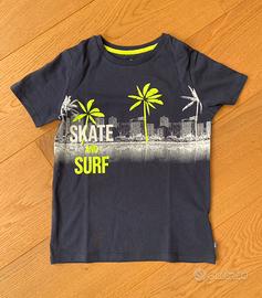 T-shirt bimbo - Marca Okaidi - Tg8 anni - Cm 128