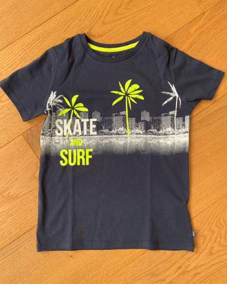 T-shirt bimbo - Marca Okaidi - Tg8 anni - Cm 128