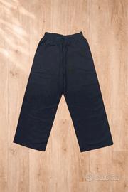 Pantaloni a Tre Quarti in Misto Lino H&M