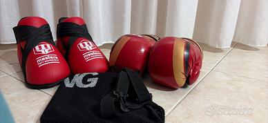 Protezioni per kick boxing