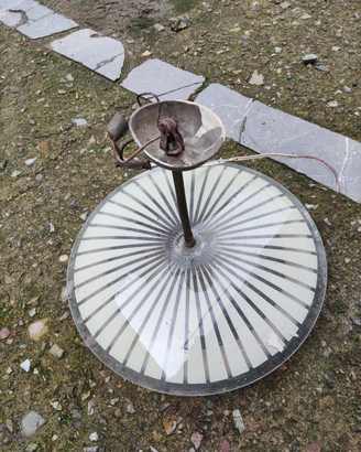 Lampadario da cucina antico vintage anni 50