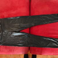 pantalone similpelle lucido M calzedonia nuovo