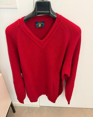 Maglione navigare rosso XL